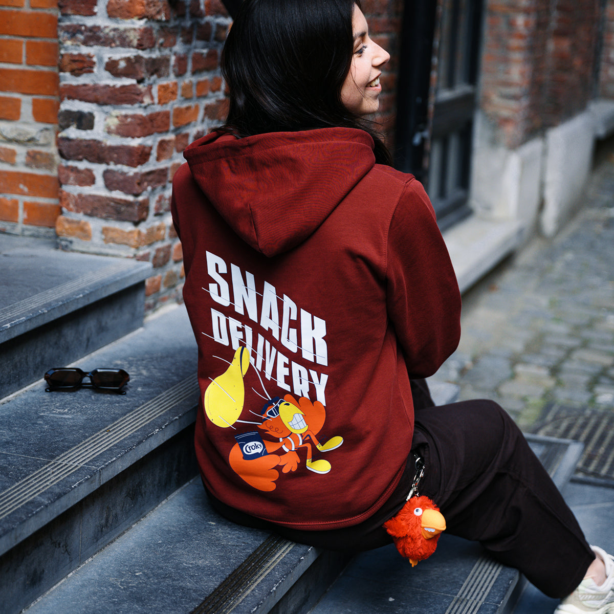 Hoodie Snack Delivery