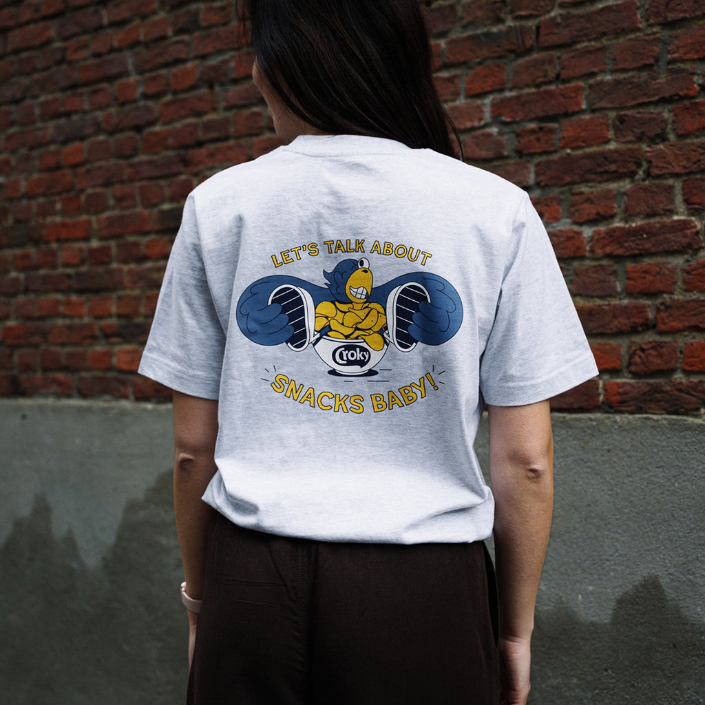 T-shirt Let's Talk About Snacks Baby